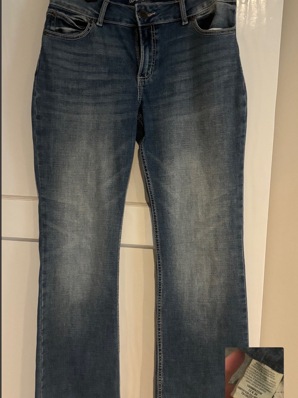 Wrangler Women's Blue Boot Cut Jeans